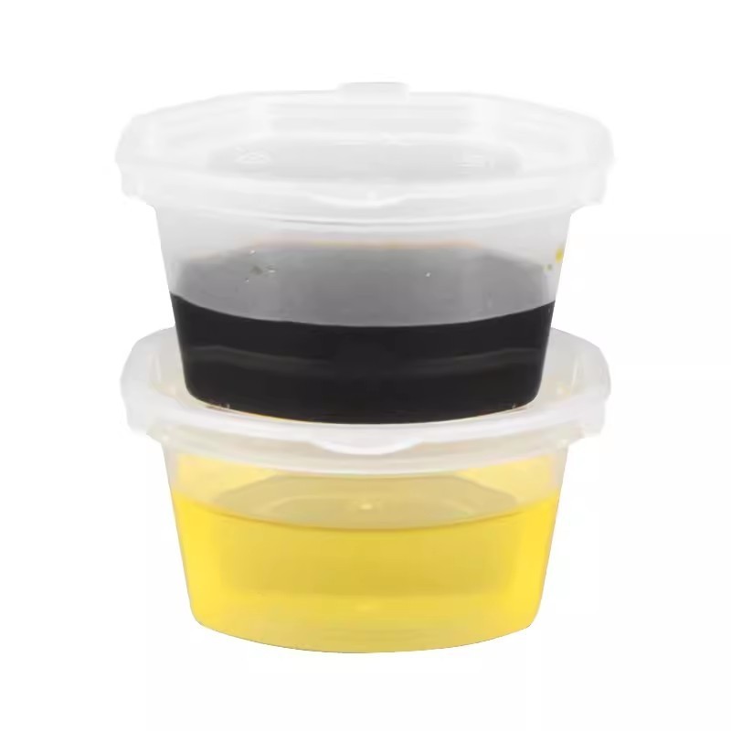 Oem Supplier Disposable Plastic Pp Sauce Cup Transparent Sauce Container Hot Sale Dipping Sauce Cups