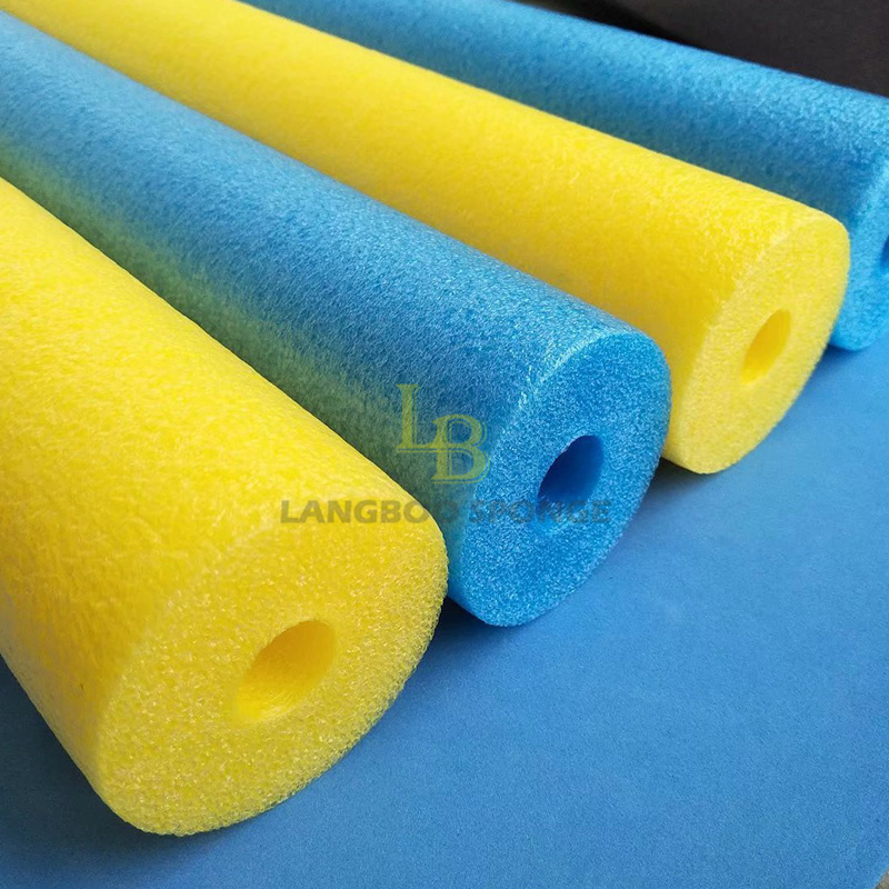 Wholesale shock-proof furniture decoration polyethylene sponge durable solid foam rod for aquaculture