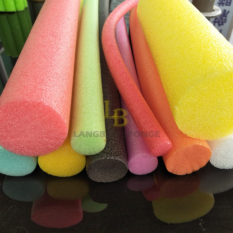 Wholesale shock-proof furniture decoration polyethylene sponge durable solid foam rod for aquaculture