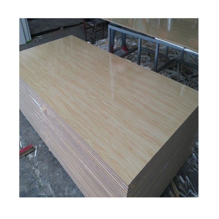 Dongguan Rongxin 1220*2440*18mm Melamina Laminated Plywood 18 Ply Melamine Plywood