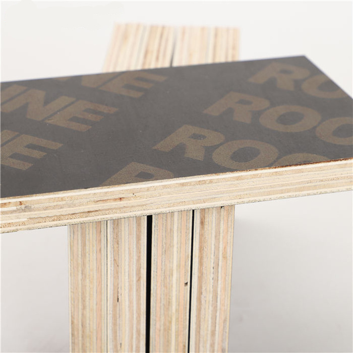 Plywood Sheet Eucalyptus Pine Poplar Eucalyptus Surface Waterproof Black Film Faced Plywood Furniture