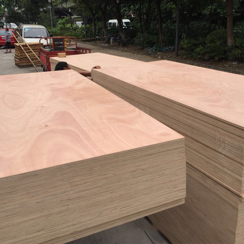 Plywood Core Oak ash teak walnut beech cherry maple veneer raw laminated plywood for furniture