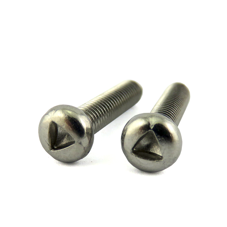 Wholesale Customized M4 Stainless Steel 304 Anti-theft pan head Triangle screw