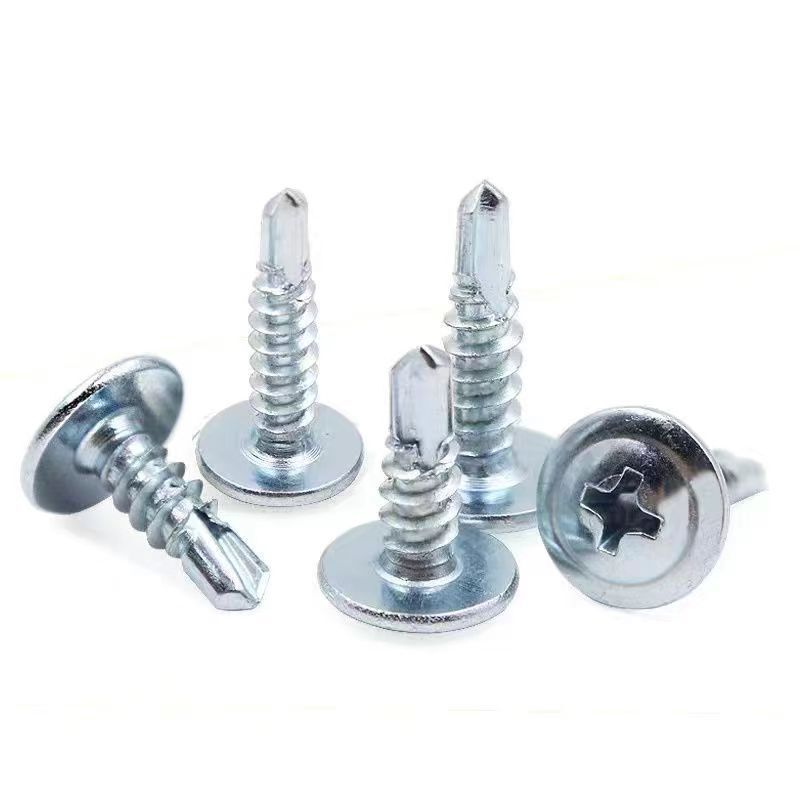 Steel Zinc-plated truss head self drilling screw galvanized truss head self drilling screws