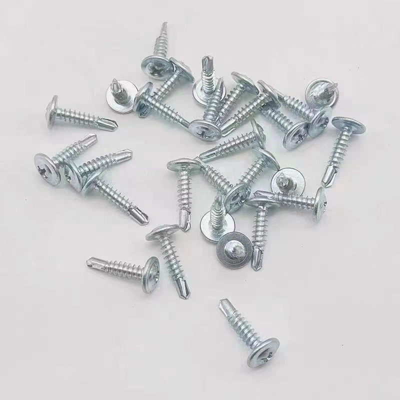 Steel Zinc-plated truss head self drilling screw galvanized truss head self drilling screws