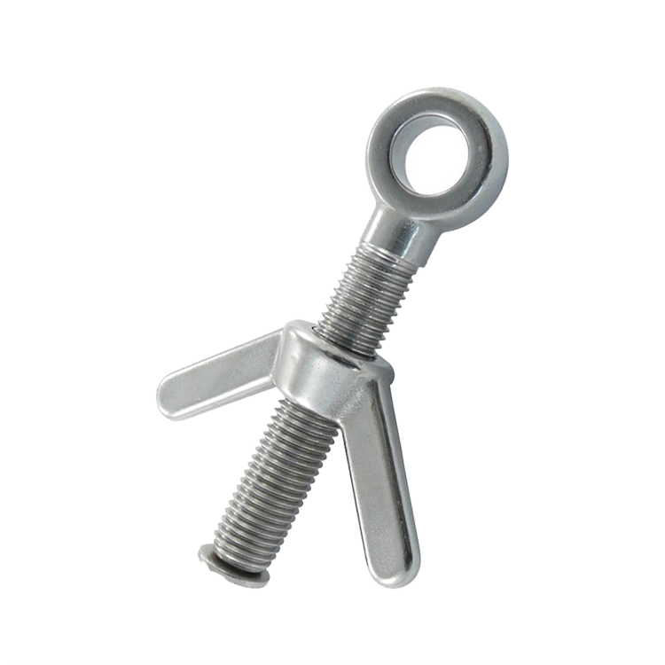 Stainless Steel Eye Bolt with Wing Nut Butterfly Nut