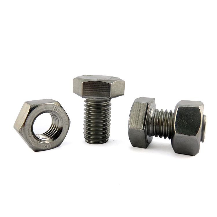 Hex Bolt Screw Factory Price Customized Wholesale High Strength Metric m6 m7 m8 m9 m15 m17 m20 304 316 stainless steel Hex Bolt