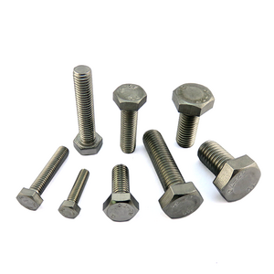 Hex Bolt Screw Factory Price Customized Wholesale High Strength Metric m6 m7 m8 m9 m15 m17 m20 304 316 stainless steel Hex Bolt