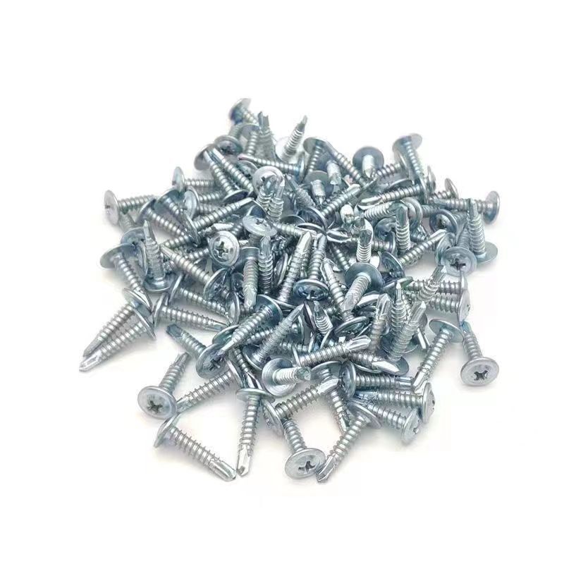 Steel Zinc-plated truss head self drilling screw galvanized truss head self drilling screws