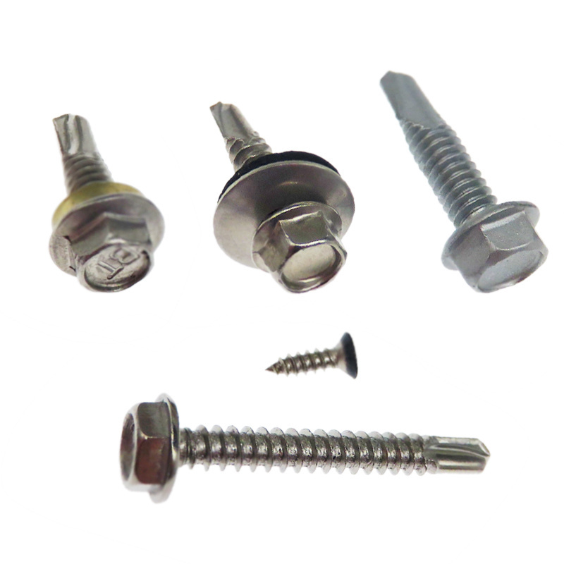 self drilling screw manufacturer suppliers Galvanized Hex Self Drilling Screws Hexagon Wood Brass Screws