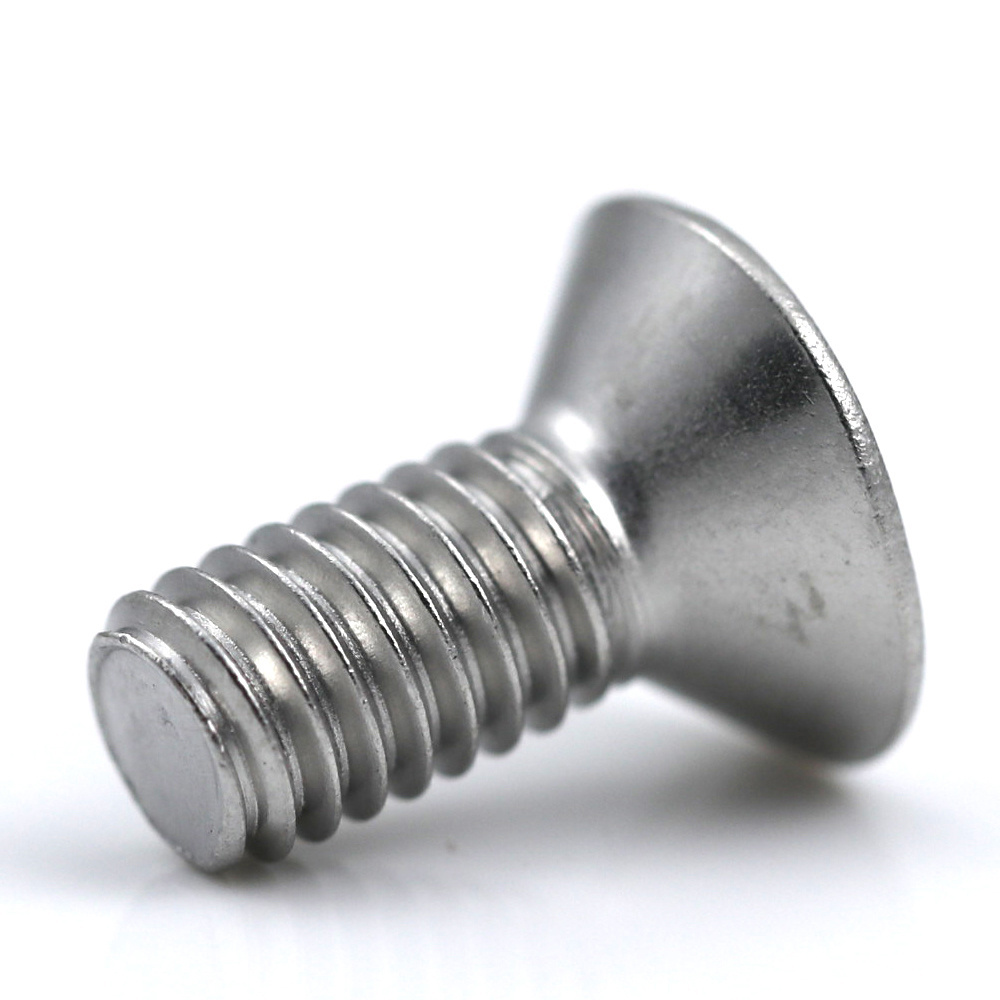 machine screw manufacturer suppliers Cross Recessed Countersunk Head Screw, Phillips 120 Degree Flat Head Machine Screws