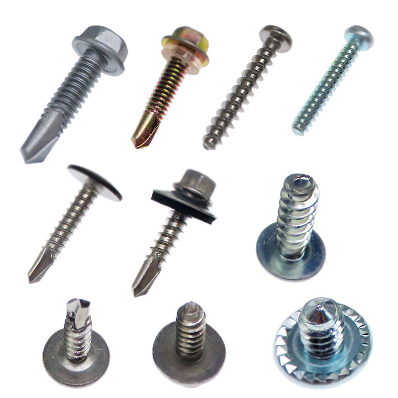 self drilling screw manufacturer suppliers Galvanized Hex Self Drilling Screws Hexagon Wood Brass Screws