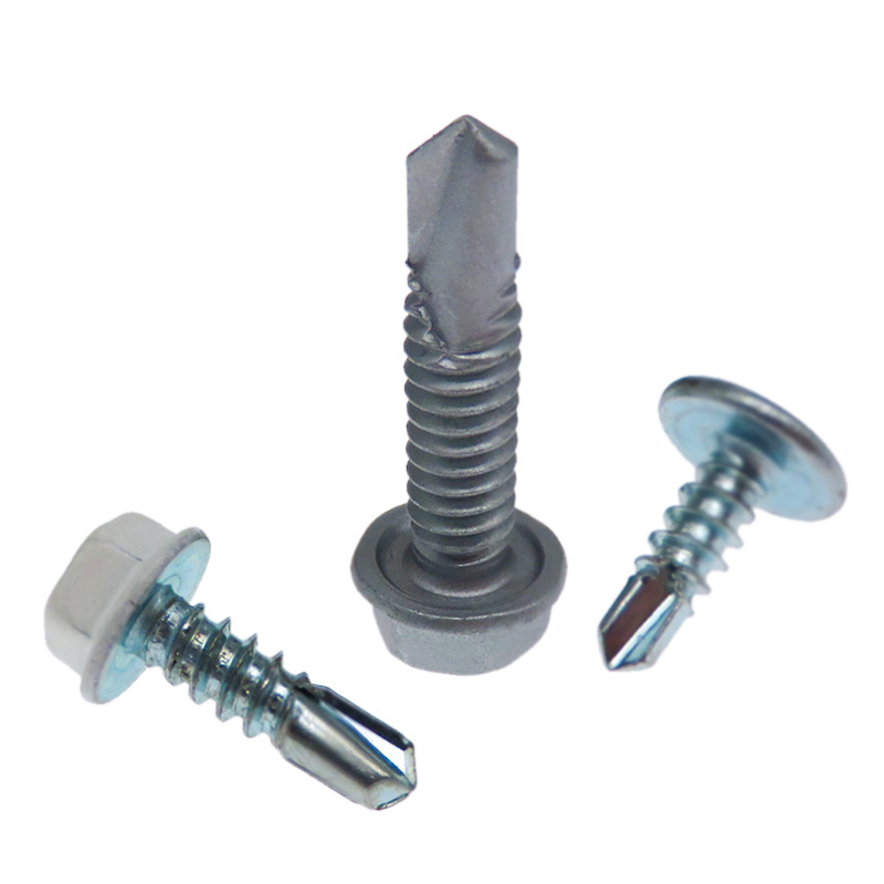 self drilling screw manufacturer suppliers Galvanized Hex Self Drilling Screws Hexagon Wood Brass Screws