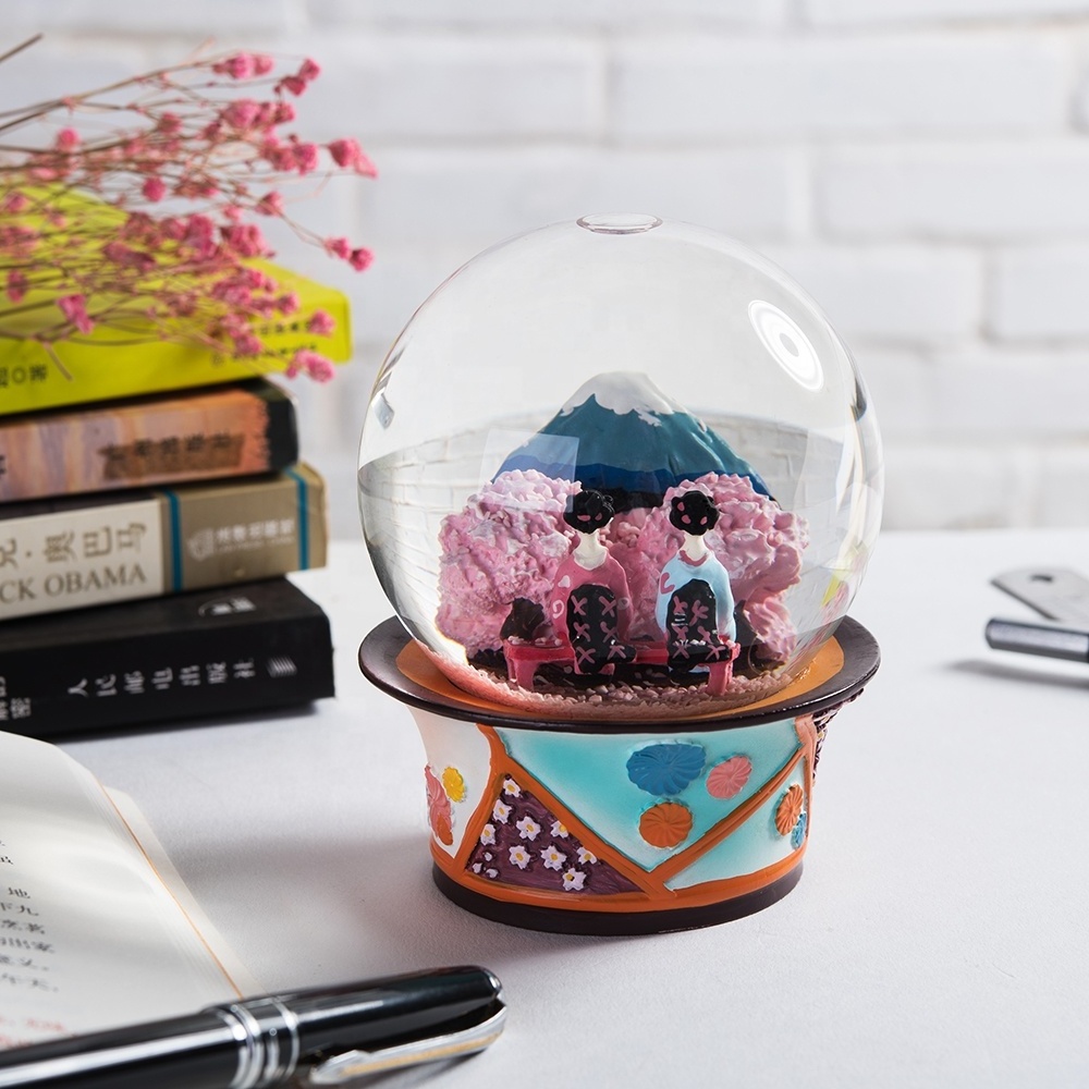 Hot Sale Cartoon Printing Water Globe Souvenir Customized Design High Quality Snow Ball Snowglobe