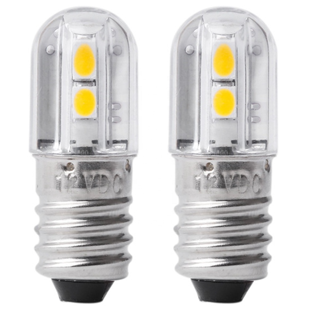 E10 BA9S Miniature LED Instrument Bulb 1W 90LM 6V 12V 24V 36V 48V 60V 110V 220V