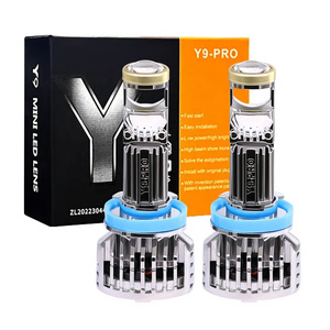 Classic Hot Y9 H11 Upgrade Y9 PRO H11 Led Headlights Lumen Higher H11 Projector Bulb For Cars