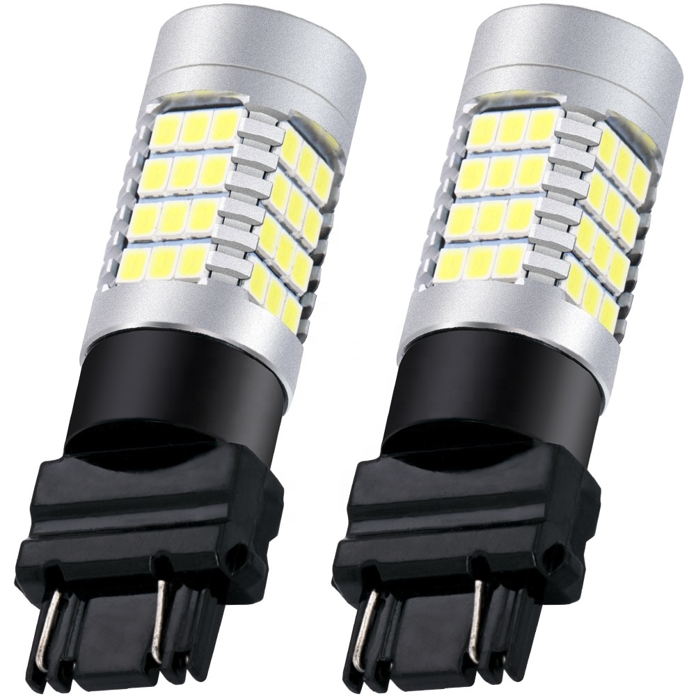 BA15S 1156 1157 3156 3157 54SMD 2835 LED Car Rear Turn Signal Lamp Auto Backup Reverse Light Bulbs DJ079-3156