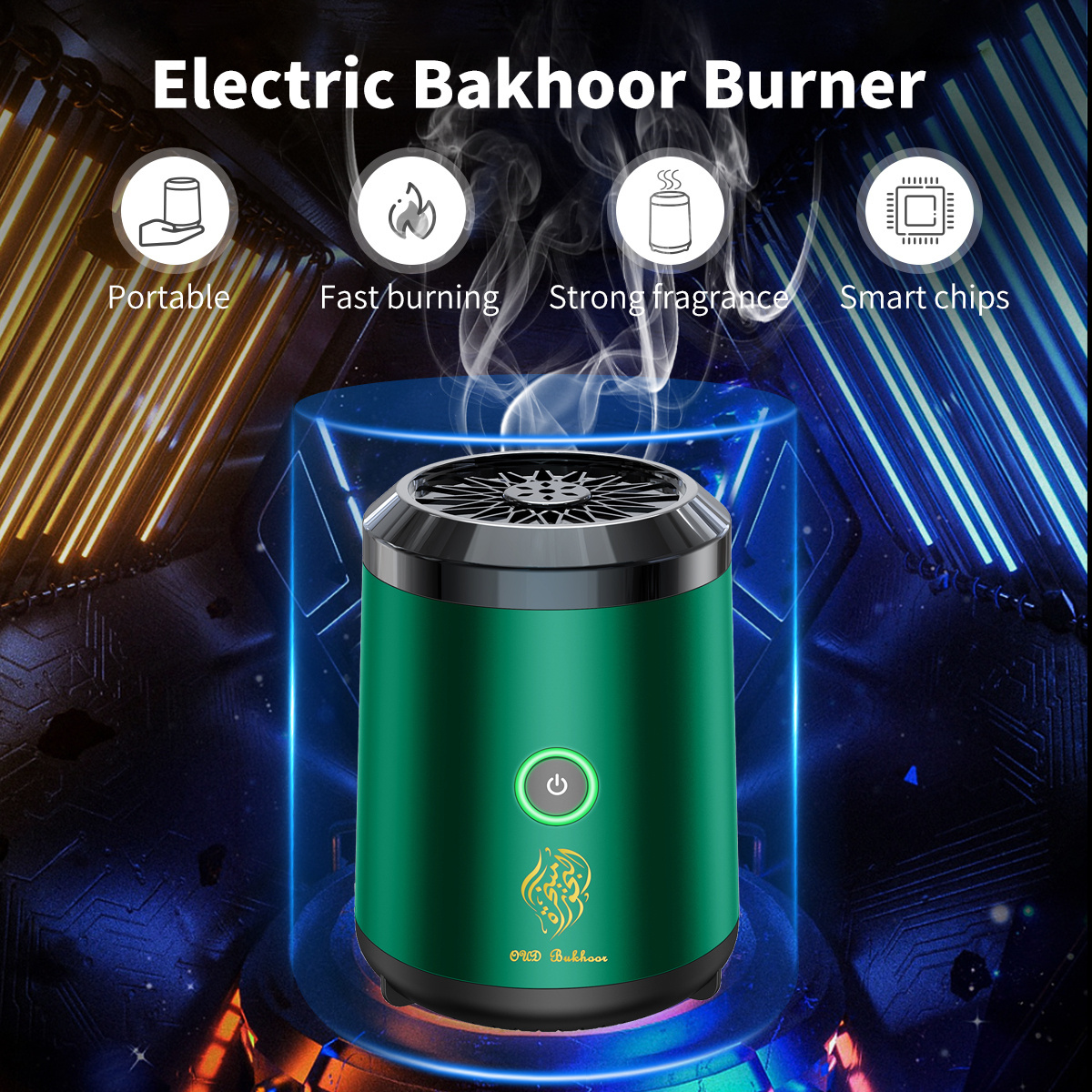 Electric Charcoal Burner Incense Bakhoor Burner