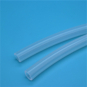 Factory supply silicone tube thin wall pipe flexible high clear silicone rubber tubing food grade rubber hose customization