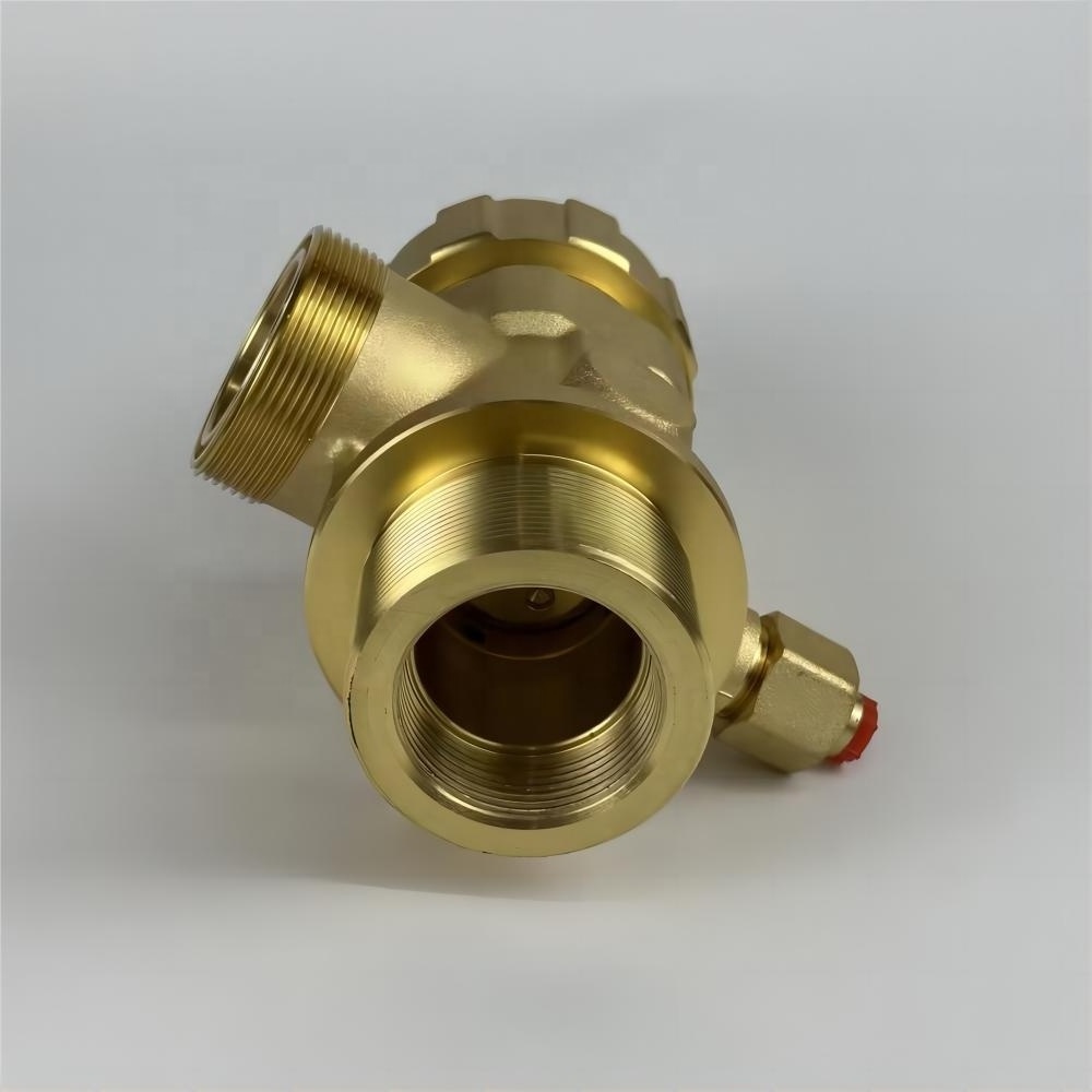 Custom CE certificated FM-200 series DN32~DN50 Brass ball valves Gas control fire-extinguishing cylinder valves