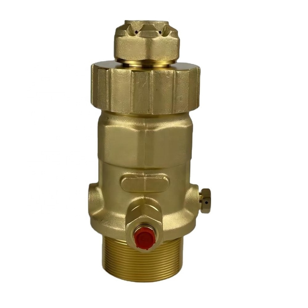 Custom CE certificated FM-200 series DN32~DN50 Brass ball valves Gas control fire-extinguishing cylinder valves