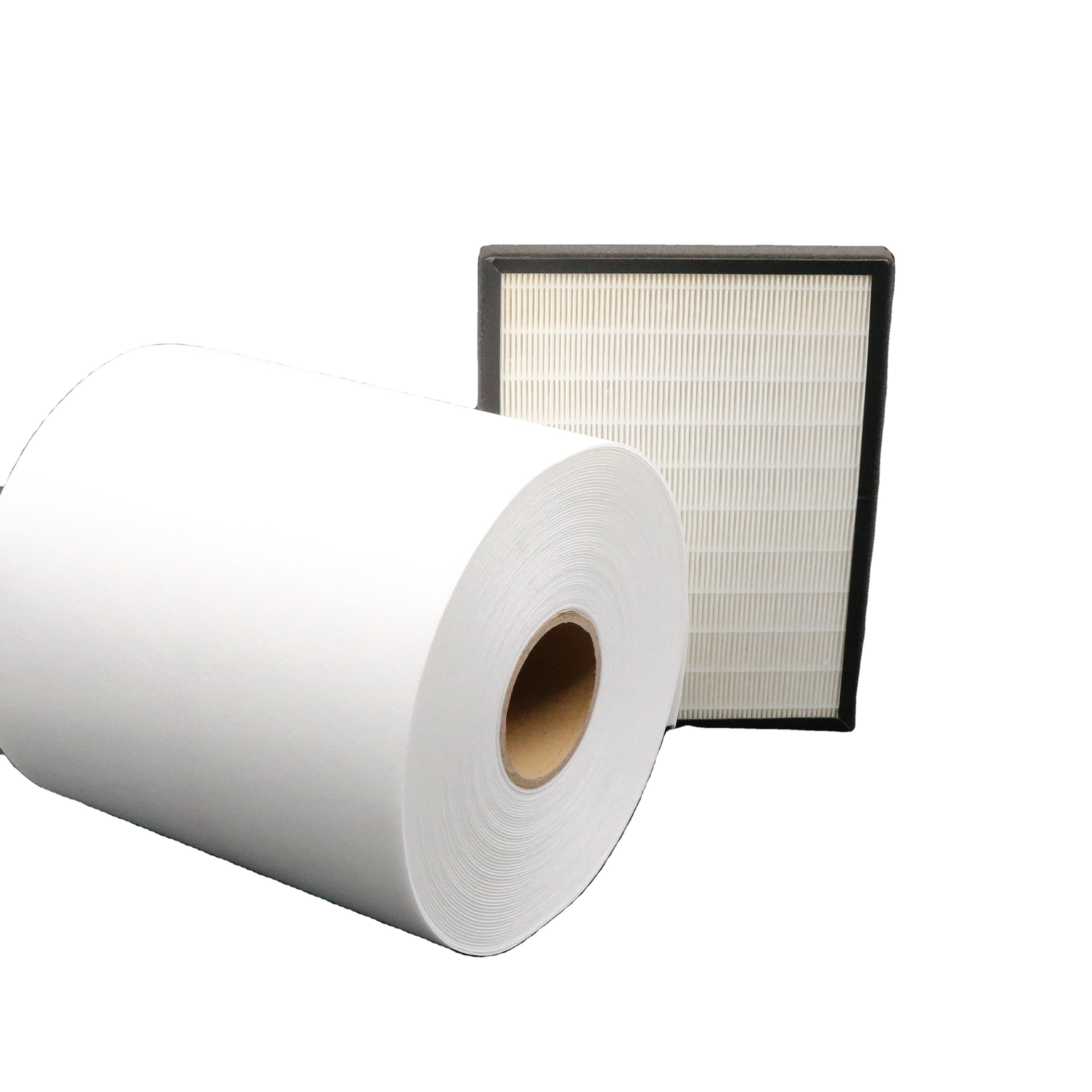 Particle Cabin Air Filter Material 110gsm PET nonwoven fabric