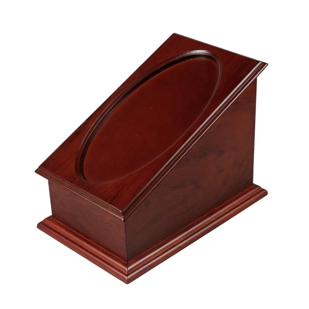 Factory Wholesale Pet Memorial Urns Ashes Keepsake Box Wooden Funeral Cremation Urns with Photo Frame