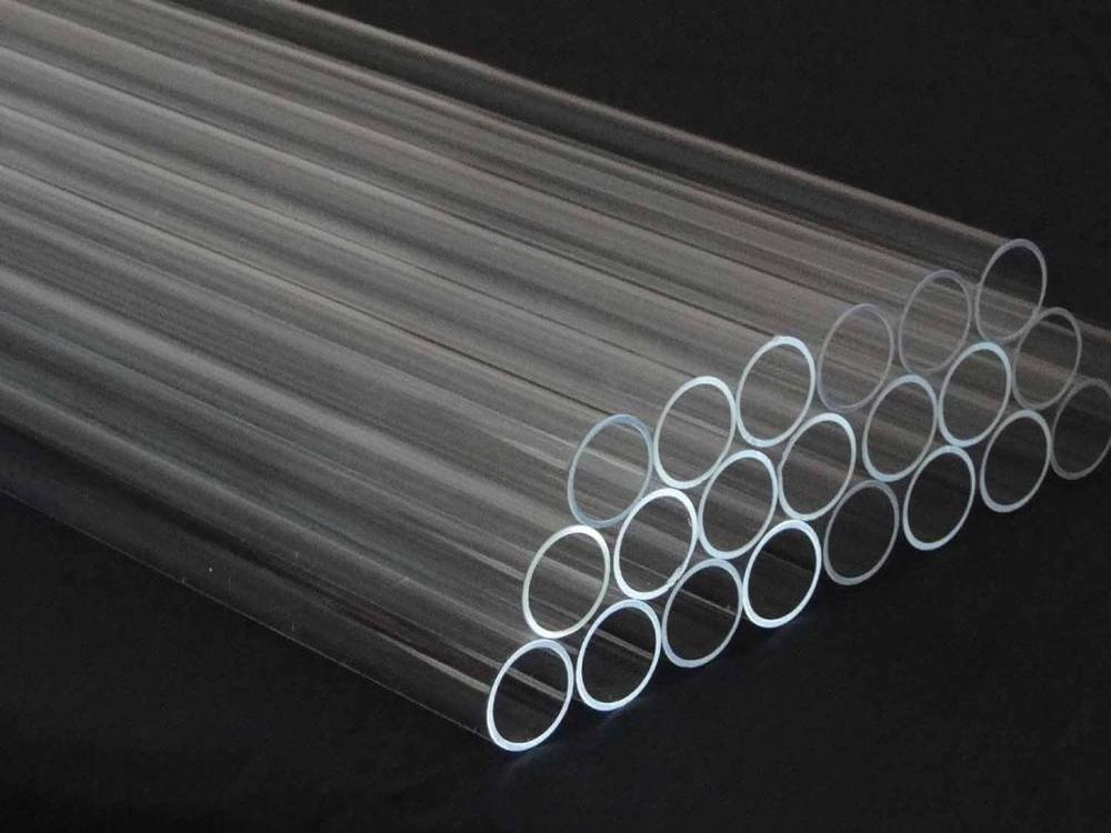 Quartz/Silica Glass Tube Open two End/Clear Quartz Glass Tube/Glass Pipe