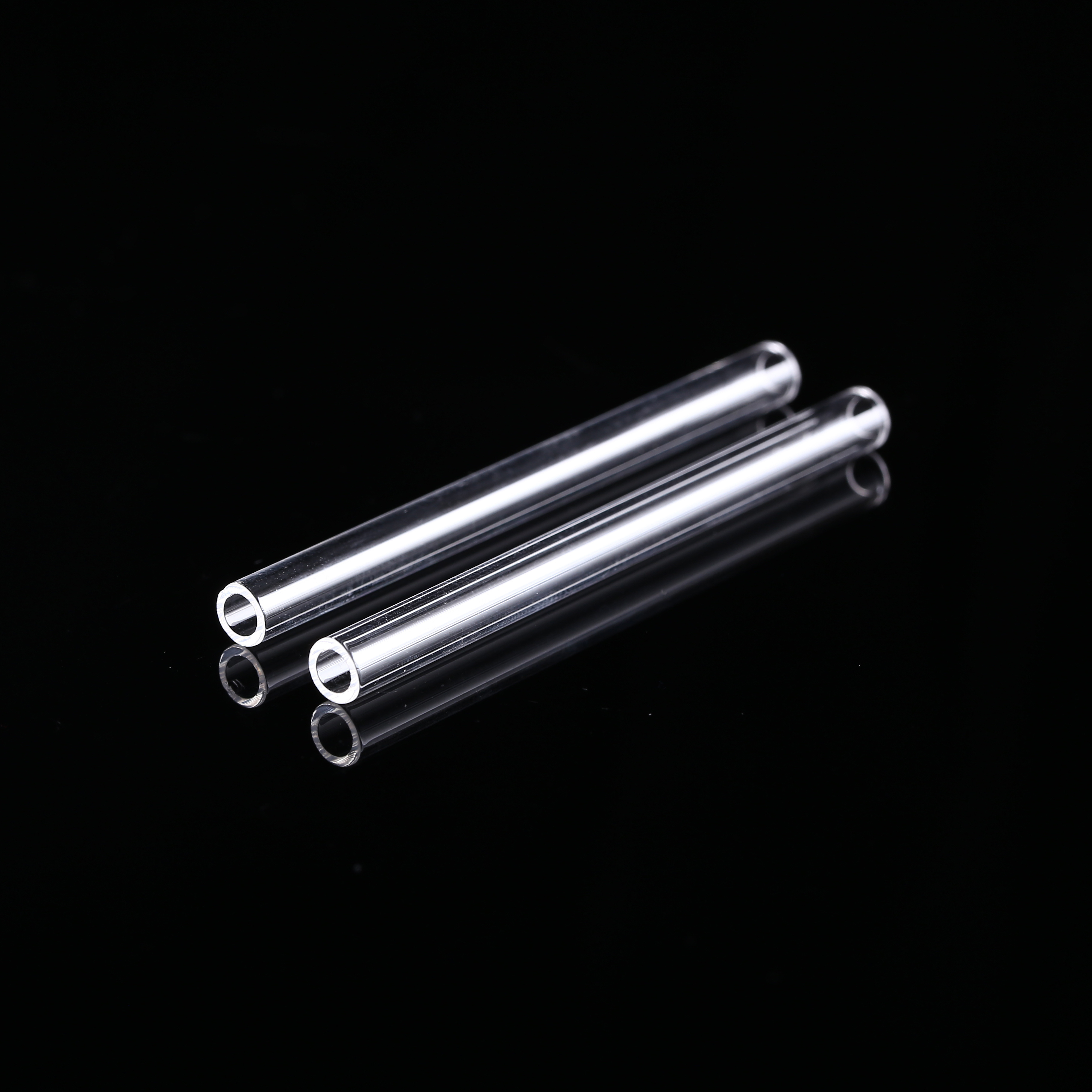 Large Diameter all size Quartz Glass Cylinder pipe clear polished quartz glass tube