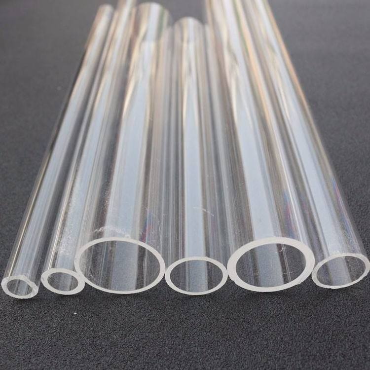 Quartz/Silica Glass Tube Open two End/Clear Quartz Glass Tube/Glass Pipe