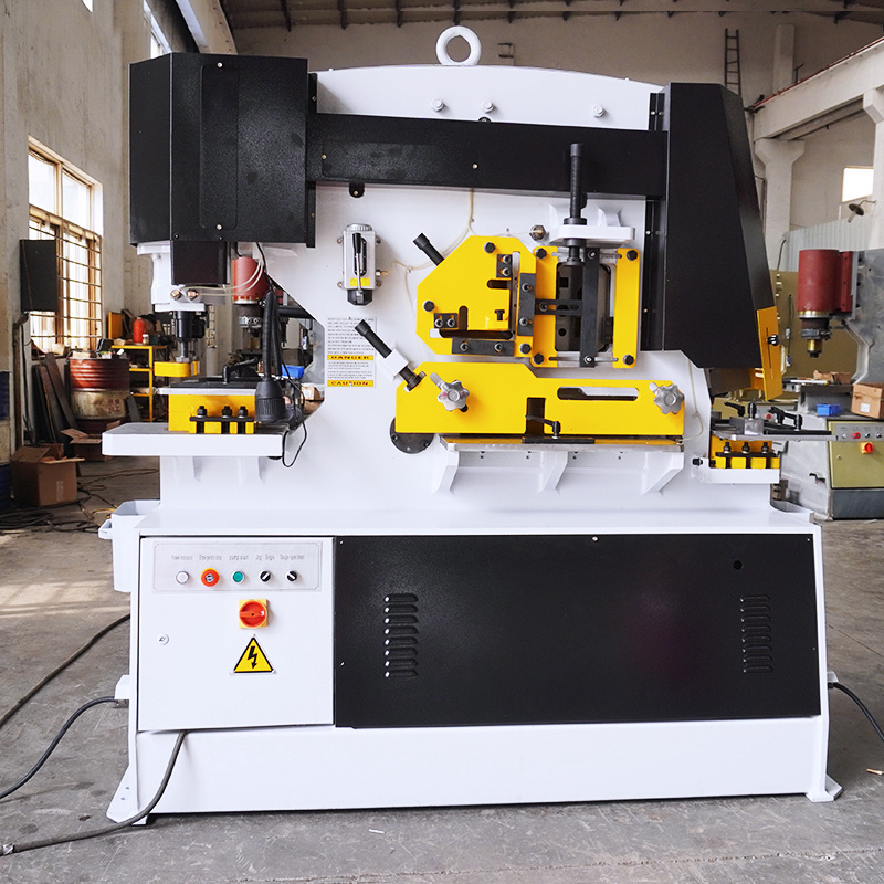 Q35Y Series 65T-250T Ironworker Machine With Pipe Bender