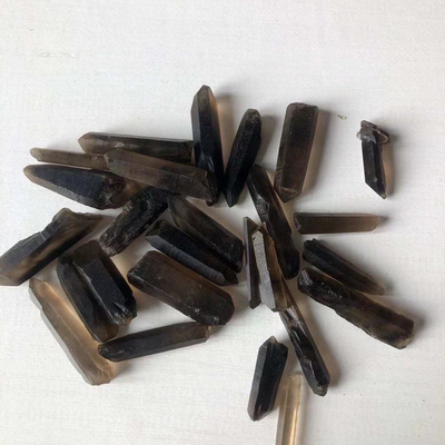 wholesale natural clear smoky quartz crystal point