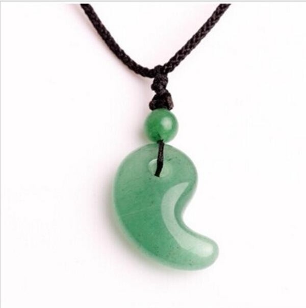 Pure Natural Crystal Pendant Dongling Jade Lovers Magatama Pendant Tai Chi Yin And Yang Fish Buckle Crescent Spike Pendant