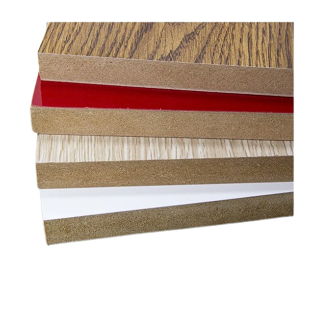 3mm 6mm 18mm high glossf white wood fibre pressing mdf board DIY renovation furniture board