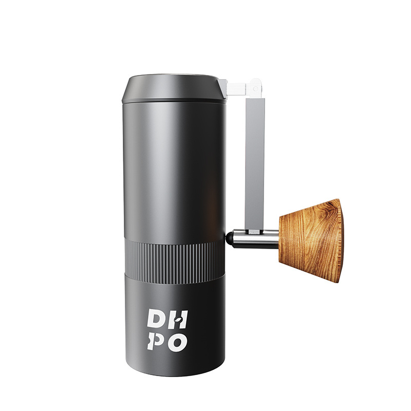 DHPO Stainless Steel Manual Coffee Grinder hand coffee grinder Conical Burr Italian Coffee Grinder