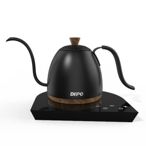 DHPO High-Quality Sustainable Stainless Steel Temperature Control Electric Gooseneck Water Kettle For Pour-Over Kettle