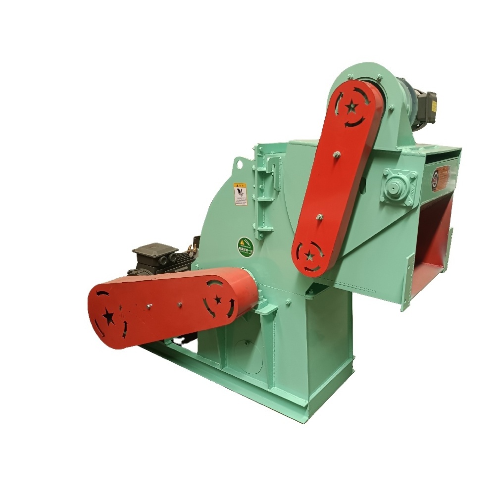 Customizable forced feed wood crusher multifunctional grinding wood chips to sawdust machine with diesel engine