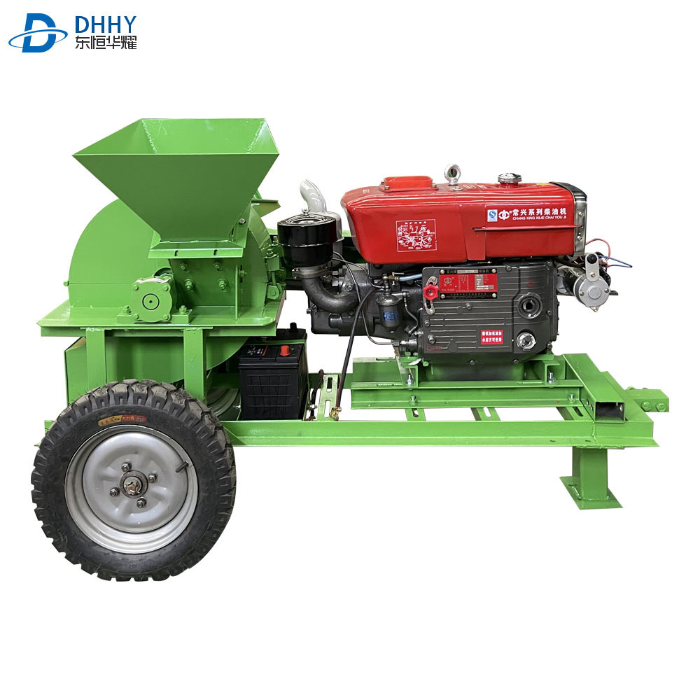 Factory Wholesale Pto Wood crusher  machine shredder tree branch wood mulcher chipper for tractor diesel wood chipper machine