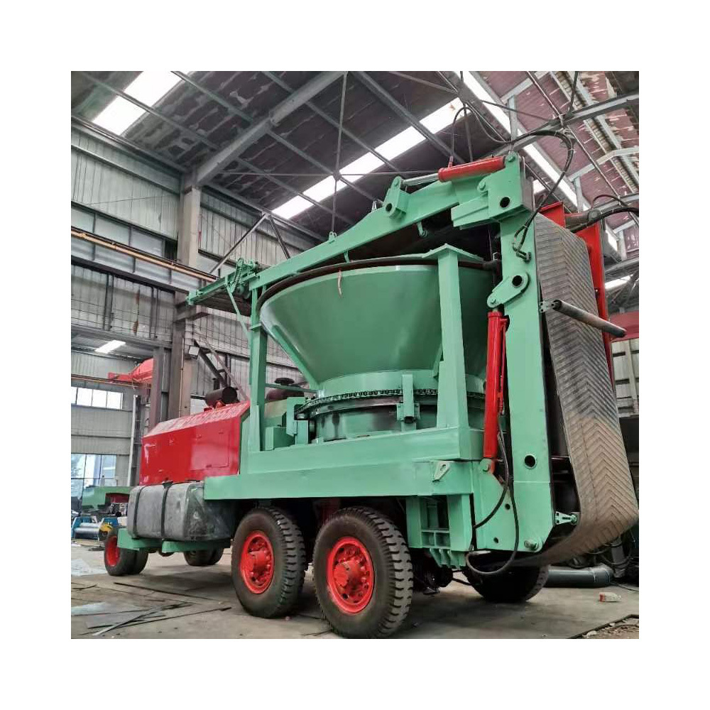 High Quality Mobile Agricultural Cornstalk Silage Grass Hammer Mill Machine Corn Straw Tub Grinder Rotary Straw Crusher