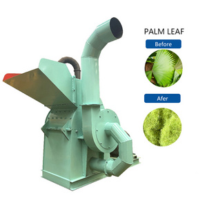 High capacity tree bark grinder coconut husk shredder wood waste shredder for wood scrap