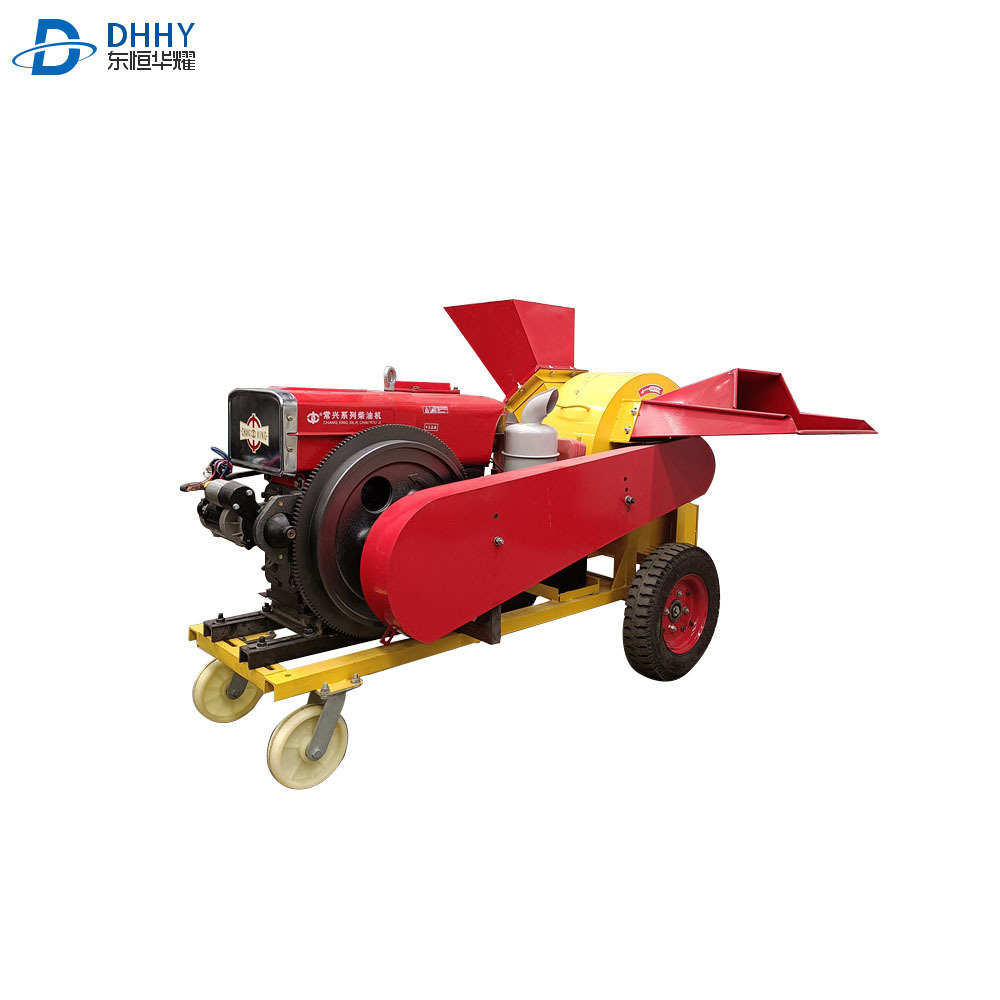 2023 New tree chipper 6 Inch 8 Inch 10 Inch Large Mobile wood chipper mulch machine for sale