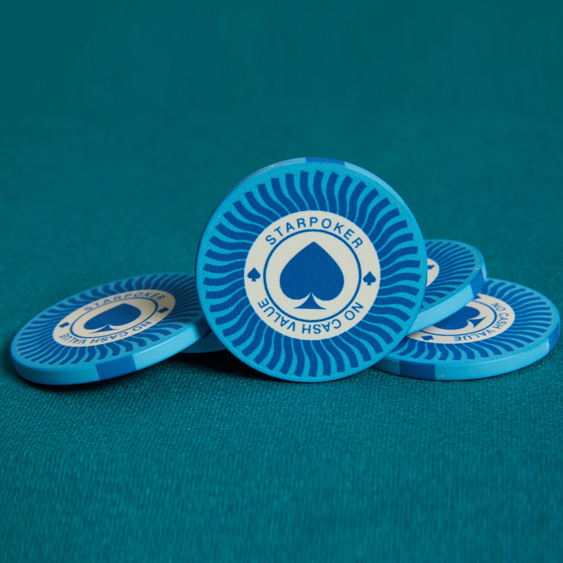 CustomIize Ceramic Poker Chips Round Shape 10g Weight with 39mm, 12g Weight with 43mm