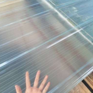 Manufacturer Sale Transparent FRP Corrugated Roofing Sheet/Fiberglass Roof Panels for Greenhouse Canopy