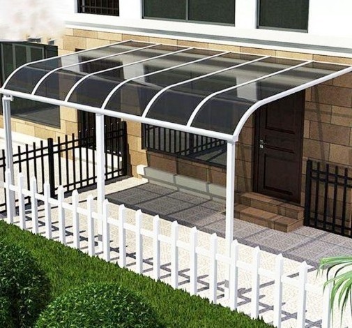 Aluminum awning frame 16x16 gazebo canopy balcony shading  from China Factory