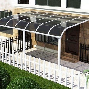 Aluminum awning frame 16x16 gazebo canopy balcony shading  from China Factory