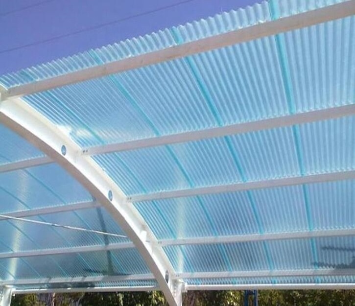 Building Daylighting Roof Soundproof Heat Resistant Roofing Sheets Fiberglass Sheets Panel GRP FRP