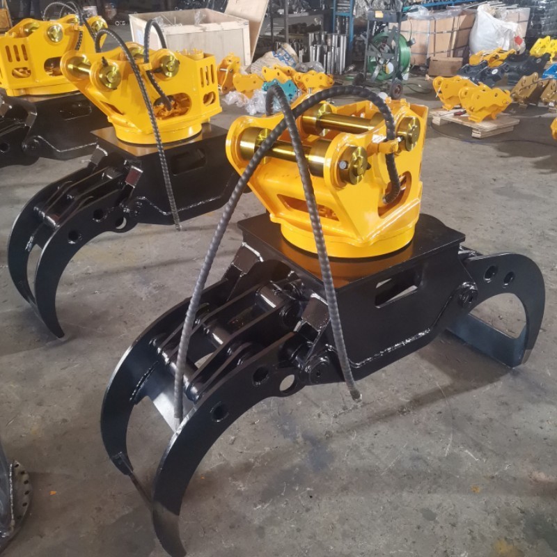 Excavator Hydraulic Grapple /Rotating Grapple/Log Grapple for Excavator