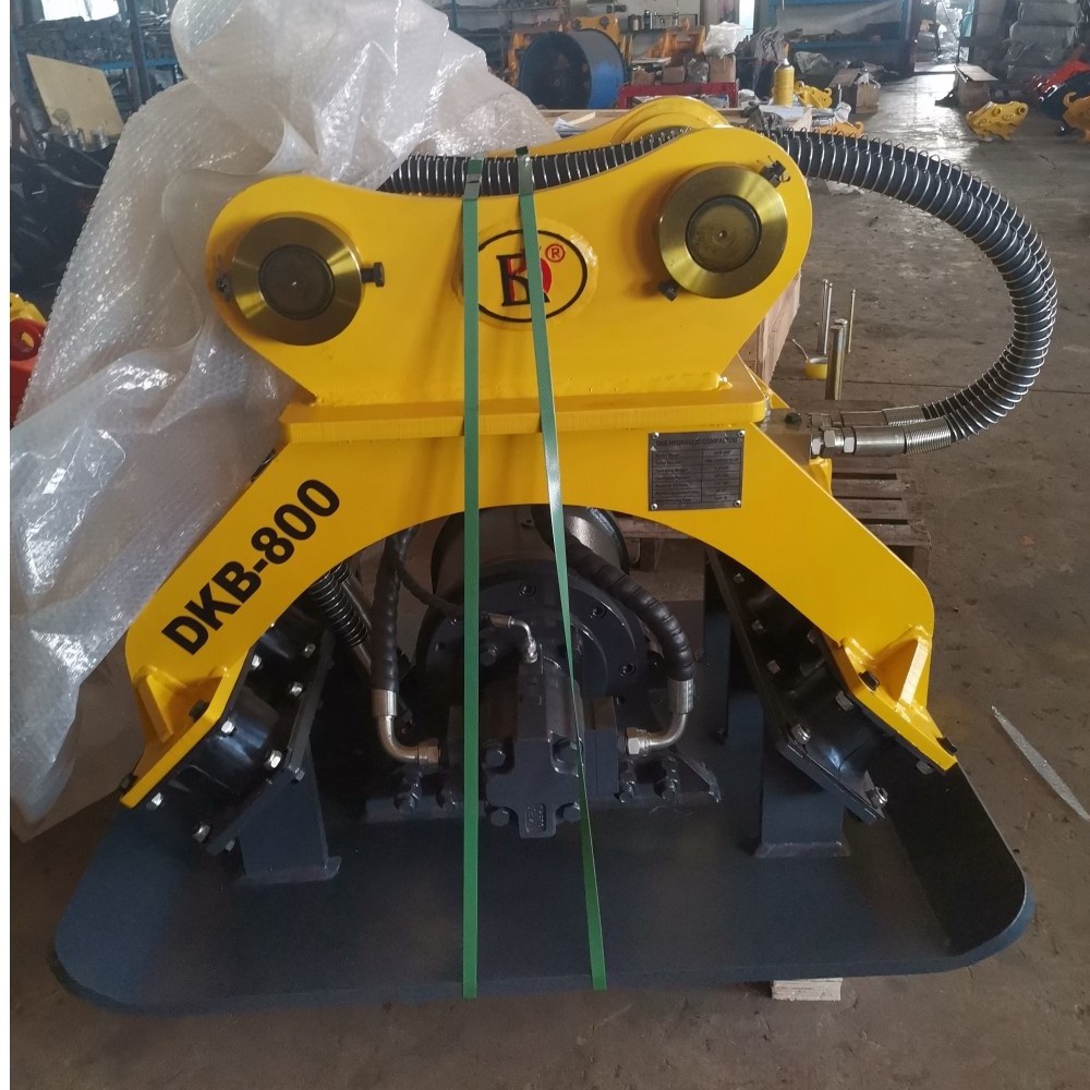 Excavator Hydraulic Plate Compactor with Rotating Quick Coupler Factory Price For sale Excavator Attachments