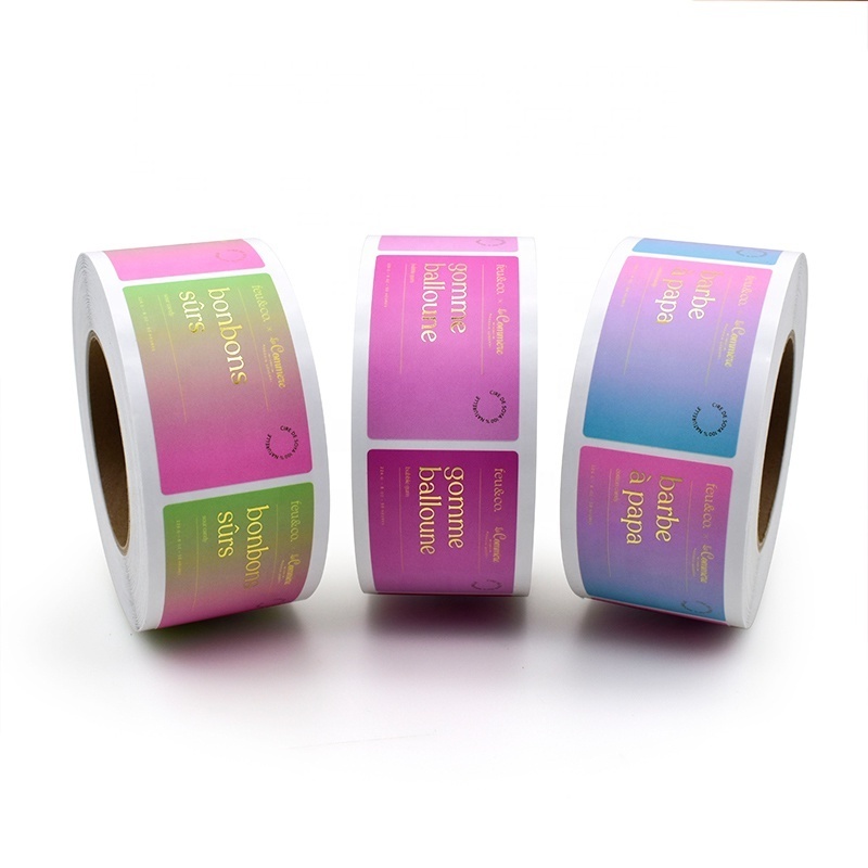 Waterproof Label Stickers for Brand Metal Foil Labels Designers Custom ...
