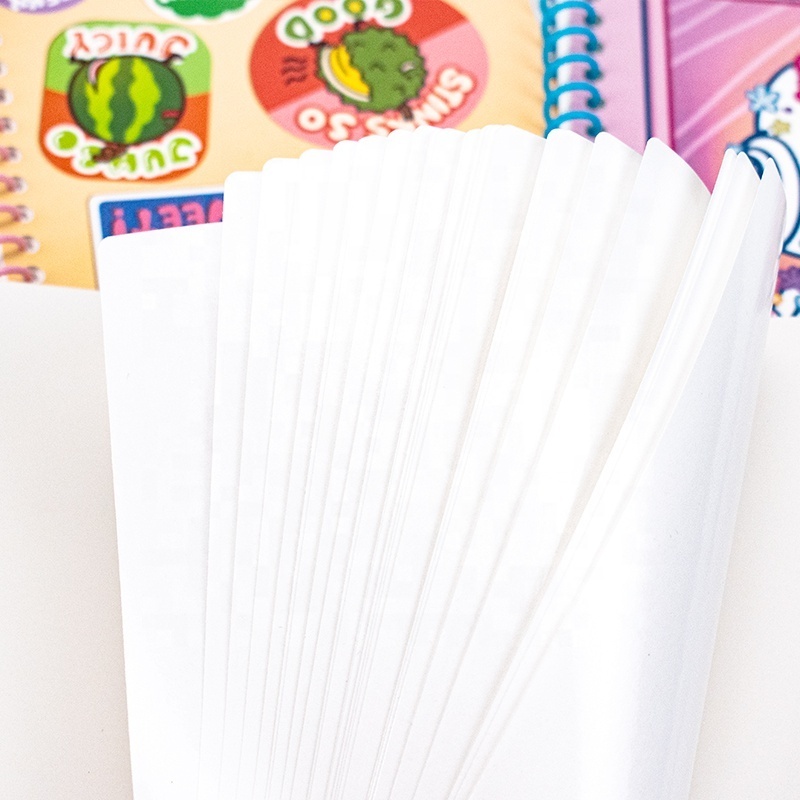 Reusable Blank sticker books for collecting stickers custom  A4 A5 A6 detachable hook Sticker Books